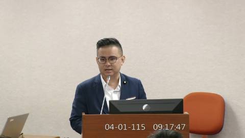 2026-04-01 09:00 第11屆 第5會期 主辦單位:司法及法制委員會 黃健豪委員質詢封面