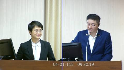 2026-04-01 09:00 第11屆 第5會期 主辦單位：內政委員會 張智倫委員質詢封面