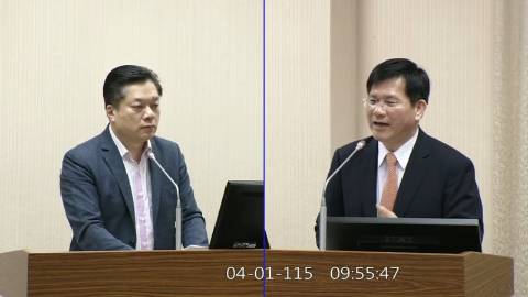 2026-04-01 09:00 第11屆 第5會期 主辦單位：外交及國防委員會 陳俊宇委員質詢封面