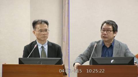 2026-04-01 09:00 第11屆 第5會期 主辦單位：司法及法制委員會 沈發惠委員質詢封面