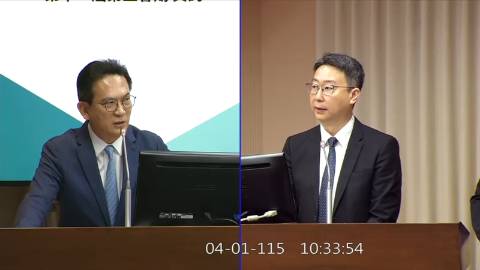 2026-04-01 09:00 第11屆 第5會期 主辦單位：交通委員會 林俊憲委員質詢封面