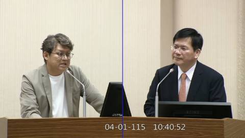 2026-04-01 09:00 第11屆 第5會期 主辦單位：外交及國防委員會 黃建賓委員質詢封面