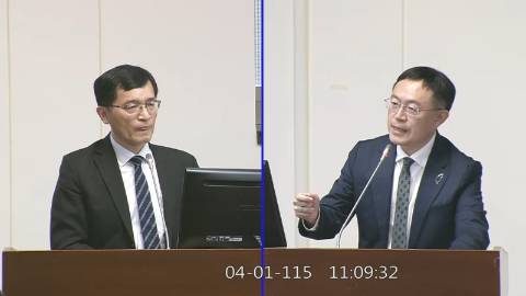 2026-04-01 09:00 第11屆 第5會期 主辦單位：經濟委員會 李坤城委員質詢封面