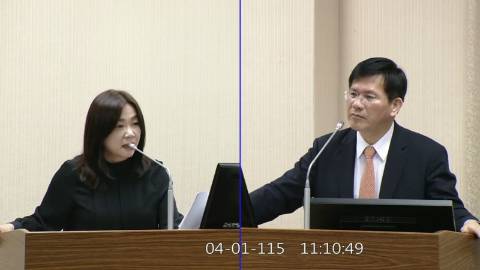 2026-04-01 09:00 第11屆 第5會期 主辦單位：外交及國防委員會 馬文君委員質詢封面