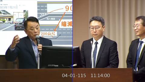 2026-04-01 09:00 第11屆 第5會期 主辦單位：交通委員會 魯明哲委員質詢封面