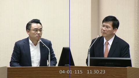 2026-04-01 09:00 第11屆 第5會期 主辦單位：外交及國防委員會 洪孟楷委員質詢封面