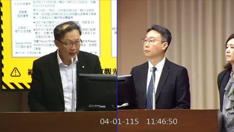 2026-04-01 09:00 第11屆 第5會期 主辦單位：交通委員會 徐富癸委員質詢封面