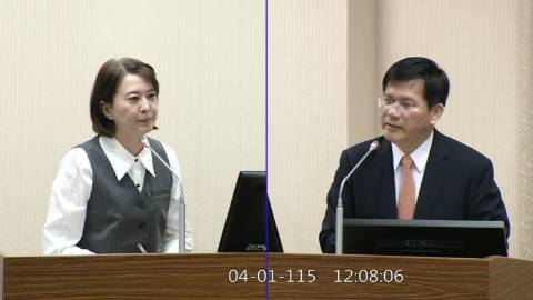 2026-04-01 09:00 第11屆 第5會期 主辦單位：外交及國防委員會 王鴻薇委員質詢封面