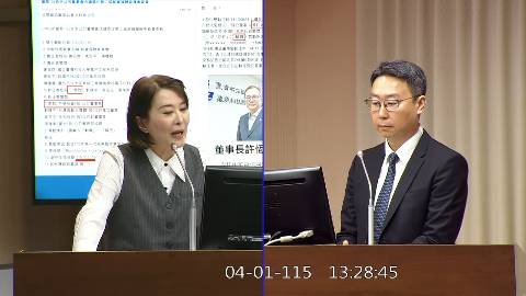 2026-04-01 09:00 第11屆 第5會期 主辦單位：交通委員會 王鴻薇委員質詢封面