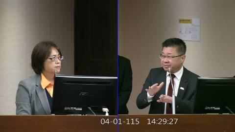 2026-04-01 09:00 第11屆 第5會期 主辦單位：社會福利及衛生環境委員會 林倩綺委員質詢封面