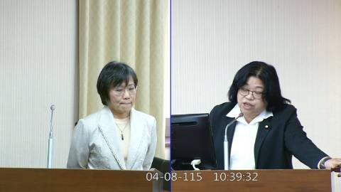 2026-04-08 09:00 第11屆 第5會期 主辦單位：內政委員會 王美惠委員質詢封面
