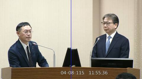 2026-04-08 09:00 第11屆 第5會期 主辦單位：外交及國防委員會 李坤城委員質詢封面