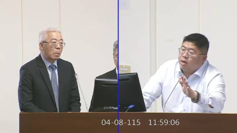 2026-04-08 09:00 第11屆 第5會期 主辦單位：經濟委員會 蔡易餘委員質詢封面