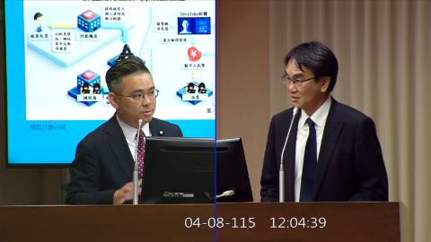 2026-04-08 09:00 第11屆 第5會期 主辦單位：交通委員會 黃健豪委員質詢封面