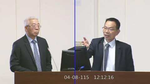 2026-04-08 09:00 第11屆 第5會期 主辦單位：經濟委員會 陳清龍委員質詢封面
