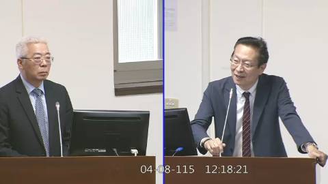 2026-04-08 09:00 第11屆 第5會期 主辦單位：經濟委員會 王安祥委員質詢封面