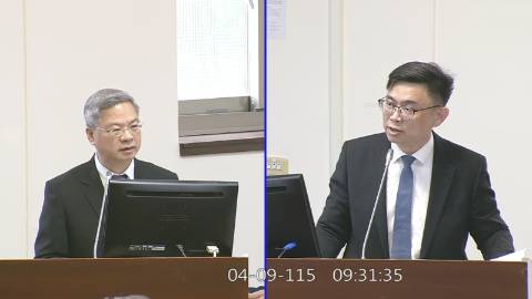 2026-04-09 09:00 第11屆 第5會期 主辦單位：經濟委員會 賴瑞隆委員質詢封面