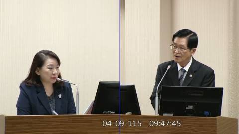 2026-04-09 09:00 第11屆 第5會期 主辦單位：外交及國防委員會 羅美玲委員質詢封面