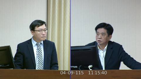 2026-04-09 09:00 第11屆 第5會期 主辦單位：內政委員會 吳琪銘委員質詢封面