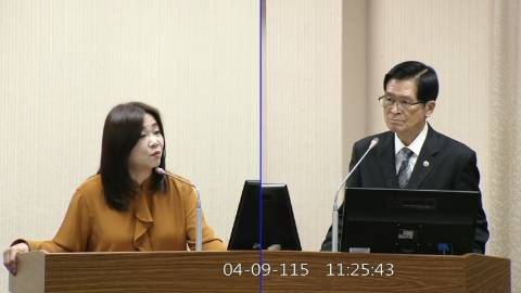 2026-04-09 09:00 第11屆 第5會期 主辦單位：外交及國防委員會 馬文君委員質詢封面