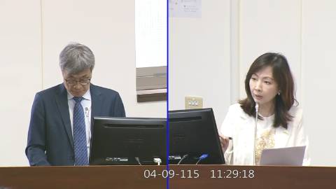 2026-04-09 09:00 第11屆 第5會期 主辦單位：經濟委員會 郭昱晴委員質詢封面