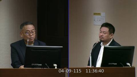 2026-04-09 09:00 第11屆 第5會期 主辦單位：社會福利及衛生環境委員會 盧縣一委員質詢封面