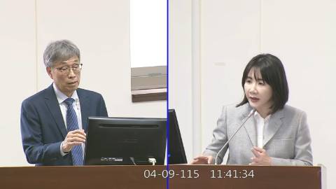 2026-04-09 09:00 第11屆 第5會期 主辦單位：經濟委員會 謝衣鳯委員質詢封面