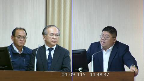 2026-04-09 09:00 第11屆 第5會期 主辦單位：內政委員會 蔡易餘委員質詢封面