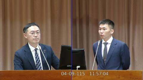 2026-04-09 09:00 第11屆 第5會期 主辦單位：教育及文化委員會 李坤城委員質詢封面