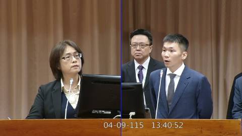 2026-04-09 09:00 第11屆 第5會期 主辦單位：教育及文化委員會 林倩綺委員質詢封面