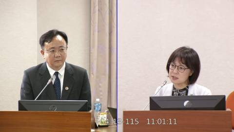2026-04-13 09:00 第11屆 第5會期 主辦單位：司法及法制委員會 林月琴委員質詢封面
