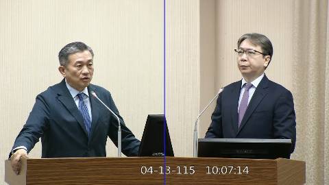 2026-04-13 09:00 第11屆 第5會期 主辦單位：外交及國防委員會 王定宇委員質詢封面