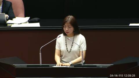 2026-04-14 09:00 第11屆 第5會期 主辦單位：院會 林淑芬委員質詢封面