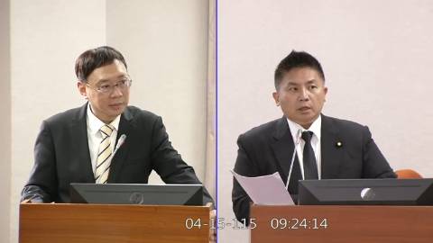 2026-04-15 09:00 第11屆 第5會期 主辦單位：司法及法制委員會 吳宗憲委員質詢封面