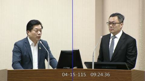 2026-04-15 09:00 第11屆 第5會期 主辦單位：外交及國防委員會 陳俊宇委員質詢封面