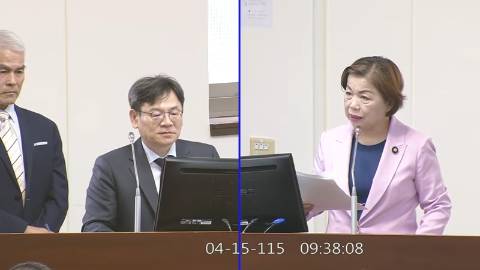 2026-04-15 09:00 第11屆 第5會期 主辦單位：經濟委員會 楊瓊瓔委員質詢封面