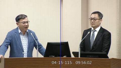 2026-04-15 09:00 第11屆 第5會期 主辦單位：外交及國防委員會 王義川委員質詢封面