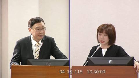 2026-04-15 09:00 第11屆 第5會期 主辦單位：司法及法制委員會 張雅琳委員質詢封面