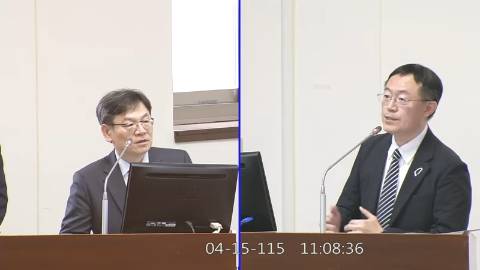 2026-04-15 09:00 第11屆 第5會期 主辦單位：經濟委員會 李坤城委員質詢封面
