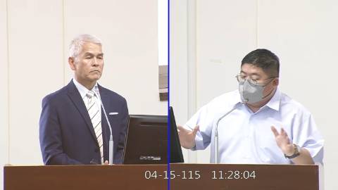 2026-04-15 09:00 第11屆 第5會期 主辦單位：經濟委員會 蔡易餘委員質詢封面