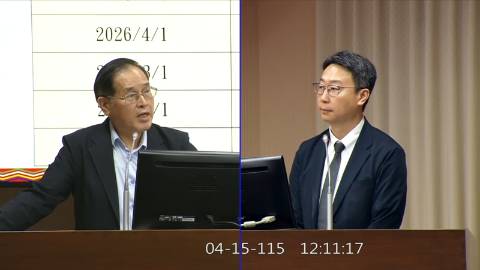 2026-04-15 09:00 第11屆 第5會期 主辦單位：交通委員會 鄭天財Sra Kacaw委員質詢封面