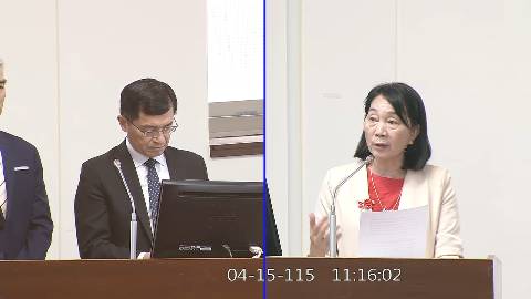 2026-04-15 09:00 第11屆 第5會期 主辦單位：經濟委員會 蔡春綢委員質詢封面