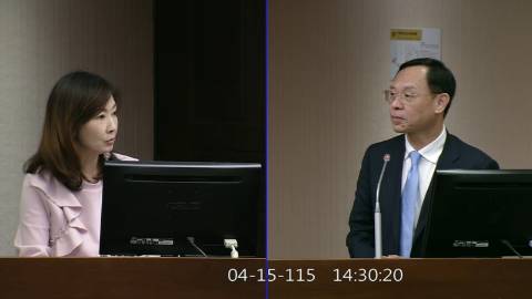 2026-04-15 09:00 第11屆 第5會期 主辦單位：社會福利及衛生環境委員會 郭昱晴委員質詢封面