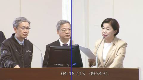 2026-04-16 09:00 第11屆 第5會期 主辦單位：經濟委員會 楊瓊瓔委員質詢封面