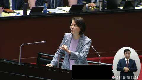 2026-04-21 09:00 第11屆 第5會期 主辦單位：院會 王鴻薇委員質詢封面
