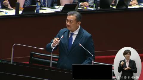 2026-04-21 09:00 第11屆 第5會期 主辦單位：院會 王定宇委員質詢封面