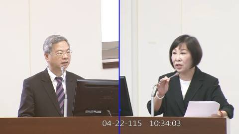 2026-04-22 09:00 第11屆 第5會期 主辦單位：經濟委員會 呂玉玲委員質詢封面