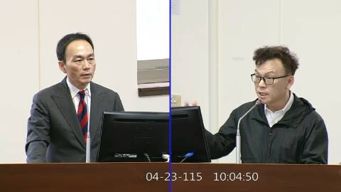 2026-04-23 09:00 第11屆 第5會期 主辦單位：經濟委員會 鄭正鈐委員質詢封面