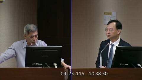 2026-04-23 09:00 第11屆 第5會期 主辦單位：社會福利及衛生環境委員會 楊曜委員質詢封面