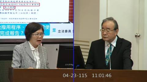2026-04-23 09:00 第11屆 第5會期 主辦單位：財政委員會 劉書彬委員質詢封面